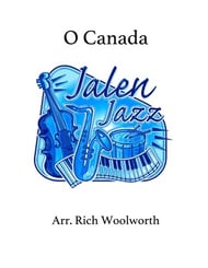 O Canada Jazz Ensemble sheet music cover Thumbnail